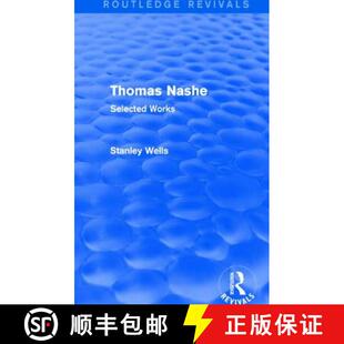 Thomas Nashe Works 9781138887596 Selected 4周达 Revivals Routledge