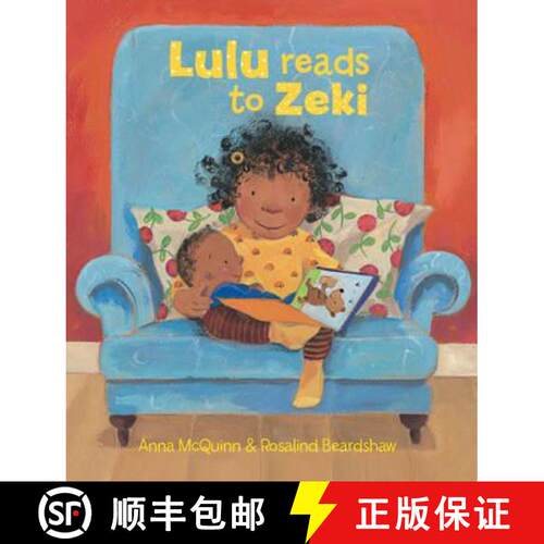【3-4周达】精装 Lulu Reads to Zeki [9781907825040]