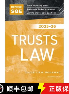【3-4周达】Revise SQE Trusts Law 2025/26: SQE1 Revision Guide [9781917183536]