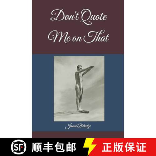 【3-4周达】Don't Quote Me on That [9798990831209]
