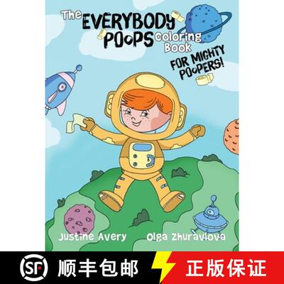 【3-4周达】The Everybody Poops Coloring Book for Mighty Poopers! [9781638821991]
