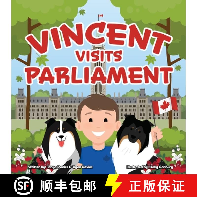 【3-4周达】Vincent Visits Parliament [9781998467174]