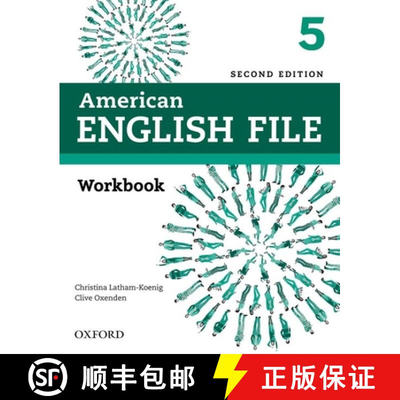 【3-4周达】American English File 2e Workbook Level 5 2019 Pack [9780194776073]