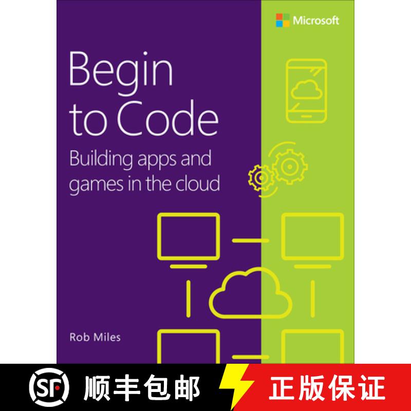 【2-3周达】Begin to Code: Building Apps and Games in the Cloud [9780138065409]
