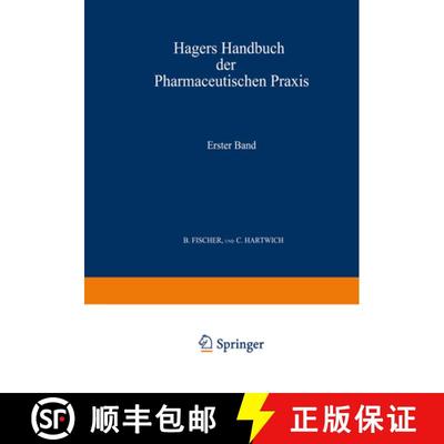 【3-4周达】Hagers Handbuch Der Pharmaceutischen Praxis : F r Apotheker,  rzte, Drogisten Und Medicina... [9783642471049]