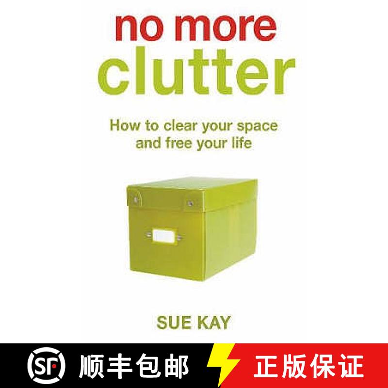 【3-4周达】No More Clutter [9780340836774]
