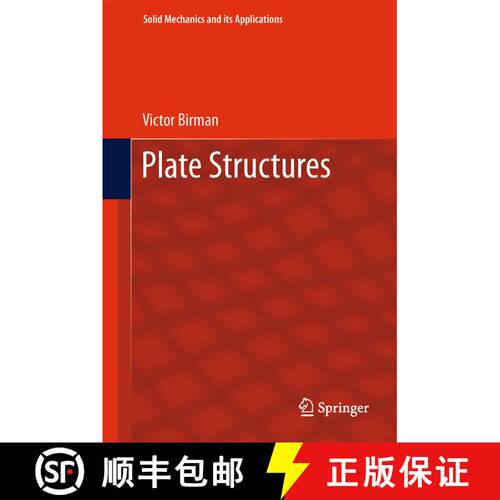 【3-4周达】精装 Plate Structures [9789400717145]