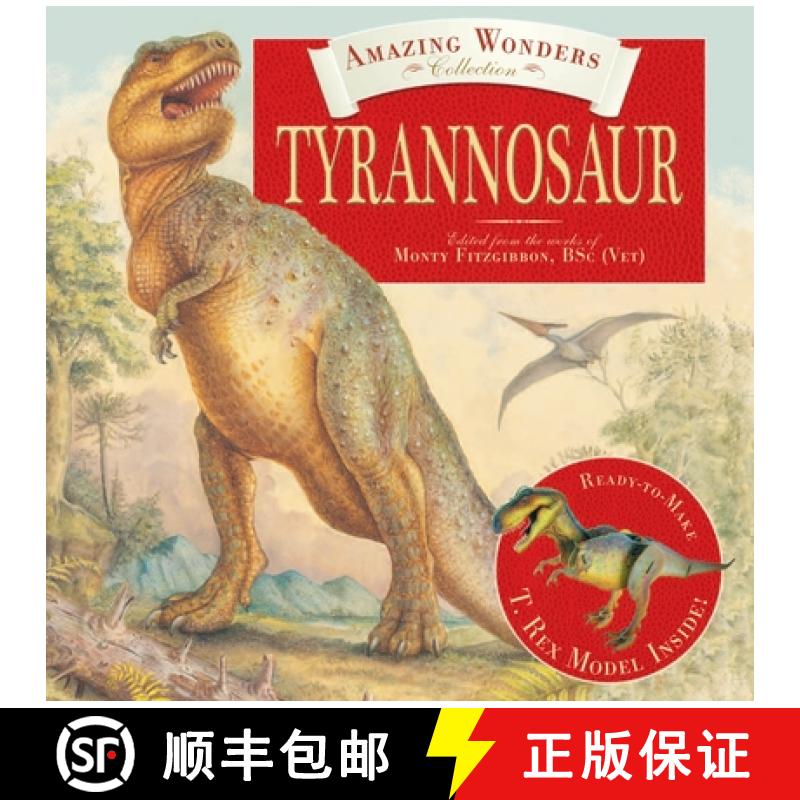 【3-4周达】Amazing Wonders Collection: Tyrannosaur [With Ready-To-Make T.Rex Model] [9780763635503]