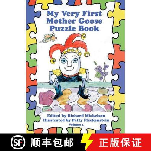 【3-4周达】精装 My Very First Mother Goose Puzzle Book [9781480849556]