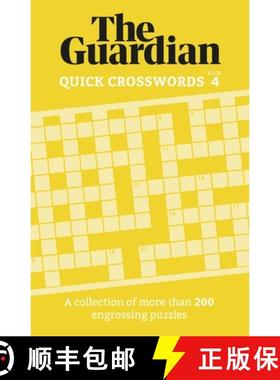 【3-4周达】The Guardian Quick Crosswords 4: A Collection of More Than 200 Engrossing Puzzles [9781802794281]
