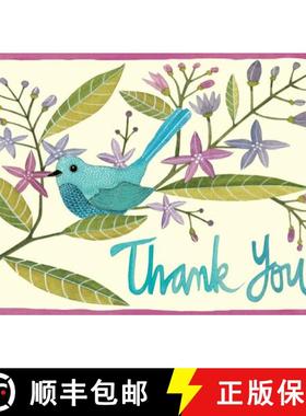 【3-4周达】Avian Friends Parcel Thank You Notes [9780735330740]