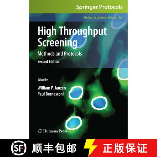 【3-4周达】精装 High Throughput Screening: Methods and Protocols (2nd ed. 2009) [9781603272575]