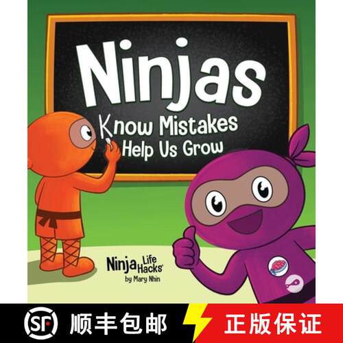 【3-4周达】精装 Ninjas Know MIstakes Help Us Grow: A Growth Mindset Story About Learning from Mistake... [9798896141266]