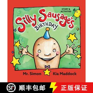 Sausage Silly ACTIVITIES 9780645061635 4周达 cover hard Birthday English STORY
