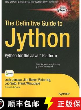 【3-4周达】The Definitive Guide to Jython: Python for the Java Platform [9781430225270]