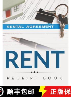 【3-4周达】Rent Receipt Book [9798869455253]