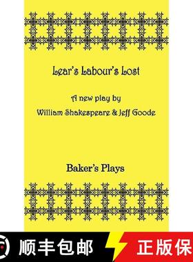 【3-4周达】Lear's Labor's Lost [9780874401905]
