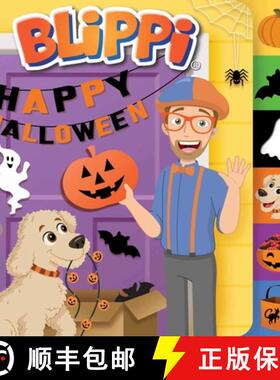 【3-4周达】Blippi: Happy Halloween [9780794445621]