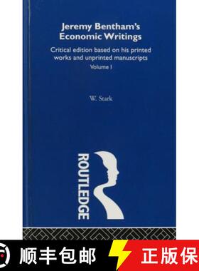 【3-4周达】JEREMY BENTHAMS ECON WRIT (POD) 3VO [9780415479295]