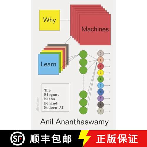 【3-4周达】精装 Why Machines Learn : The Elegant Maths Behind Modern AI [9780241586488]