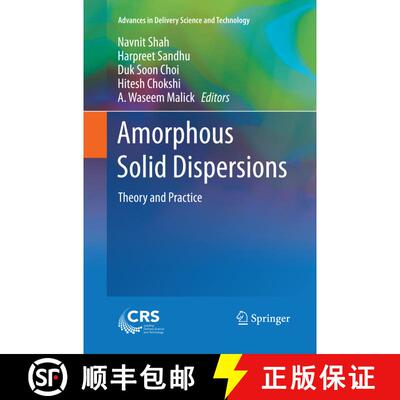 【3-4周达】Amorphous Solid Dispersions : Theory and Practice [9781493948666]