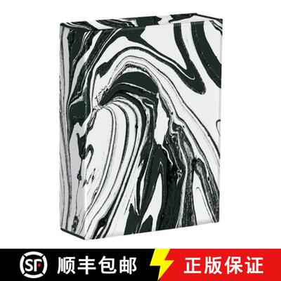 【3-4周达】Teneues - Playing Cards: Black and White Marble, Gift Box with Magnetic Closure, 52 Cards,... [9781623258719]