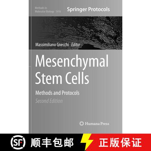 【3-4周达】Mesenchymal Stem Cells: Methods and Protocols (Softcover reprint of the original 2nd ed. 2... [9781493980857]