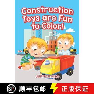 【3-4周达】Construction Toys are Fun to Color! [9781683262992]