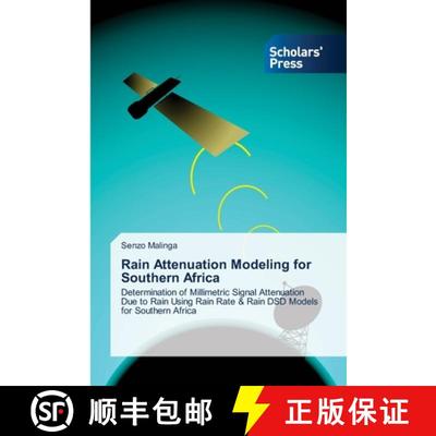 预订 Rain Attenuation Modeling for Southern Africa [9783639718690]