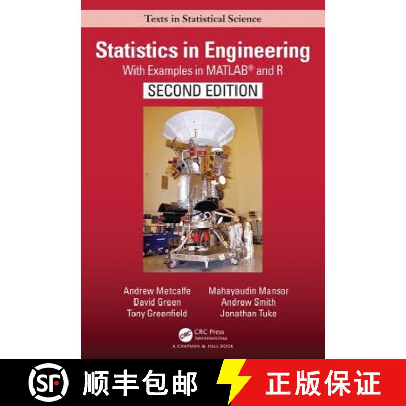 【3-4周达】Statistics in Engineering: With Examples in MATLAB (R) and R, Second Edition [9781439895474]