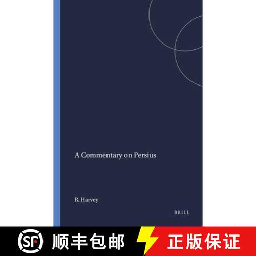 【3-4周达】A Commentary on Persius [9789004063136]