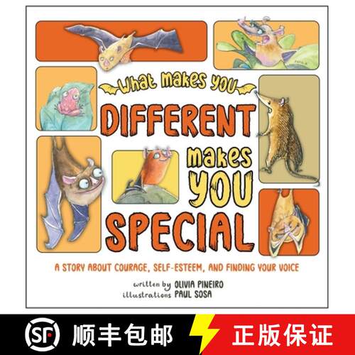 【3-4周达】What Makes You Different Makes You Special: A Story About Courage, Self-Esteem, and Findin... [9798998691508]