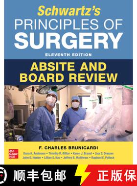 【3-4周达】Schwartz's Principles of Surgery Absite and Board Review, 11th Edition [9781260469752]