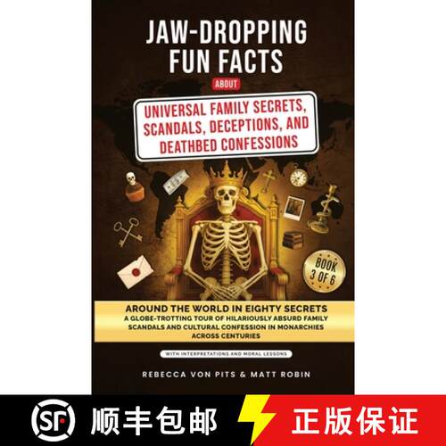 【3-4周达】Jaw-Dropping Fun Facts About Universal Family Secrets, Scandals, Deceptions, and Deathbed ... [9781969703089]
