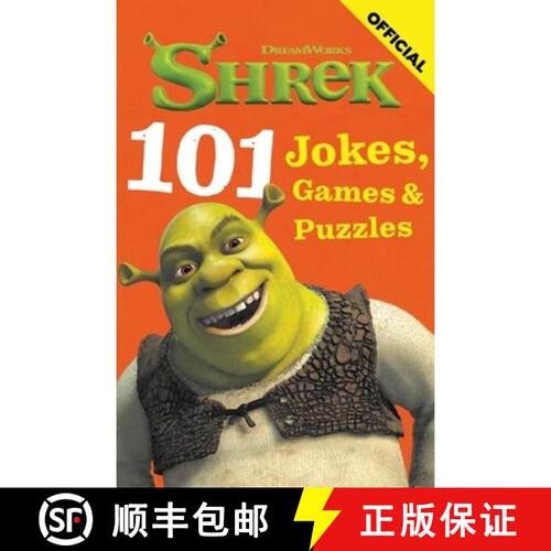 【3-4周达】Shrek: 101 Jokes, Games and Puzzles: A collection of hilarious gags and fun activities for... [9781408375907]