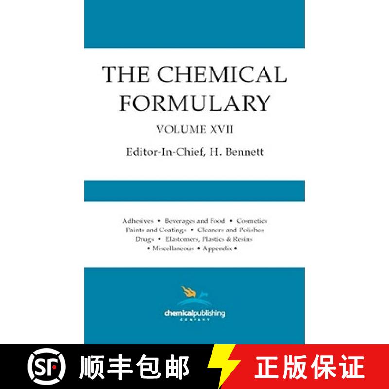 【4周达】The Chemical Formulary, Volume 17 [9780820600727]