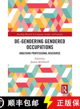 【3-4周达】De-Gendering Gendered Occupations: Analysing Professional Discourse [9780367562403]