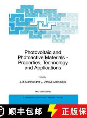 【3-4周达】Photovoltaic and Photoactive Materials : Properties, Technology and Applications [9781402008238]