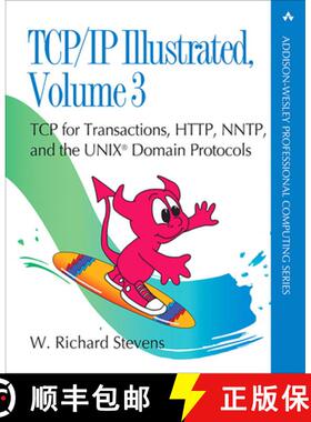 【3-4周达】TCP/IP Illustrated, Volume 3: TCP for Transactions, HTTP, NNTP, and the UNIX Domain Protoc... [9780134457109]