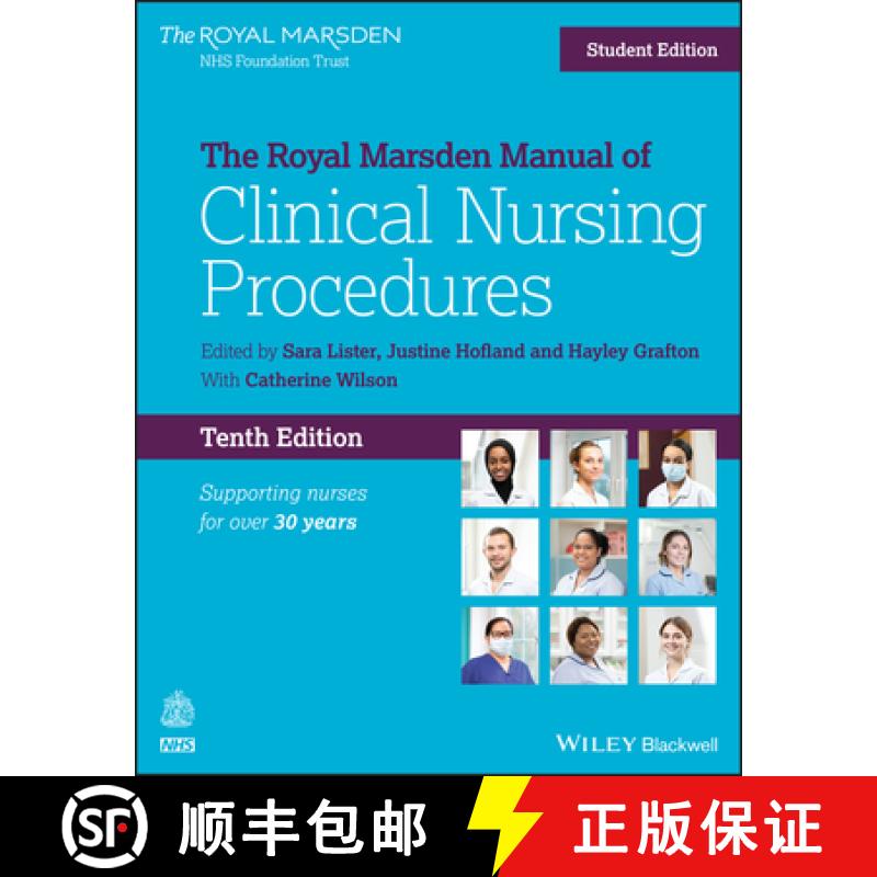 【3-4周达】The Royal Marsden Manual Of Clinical Nursing Procedures Student Edition, 10Th Edition [Wil... [9781119532965]