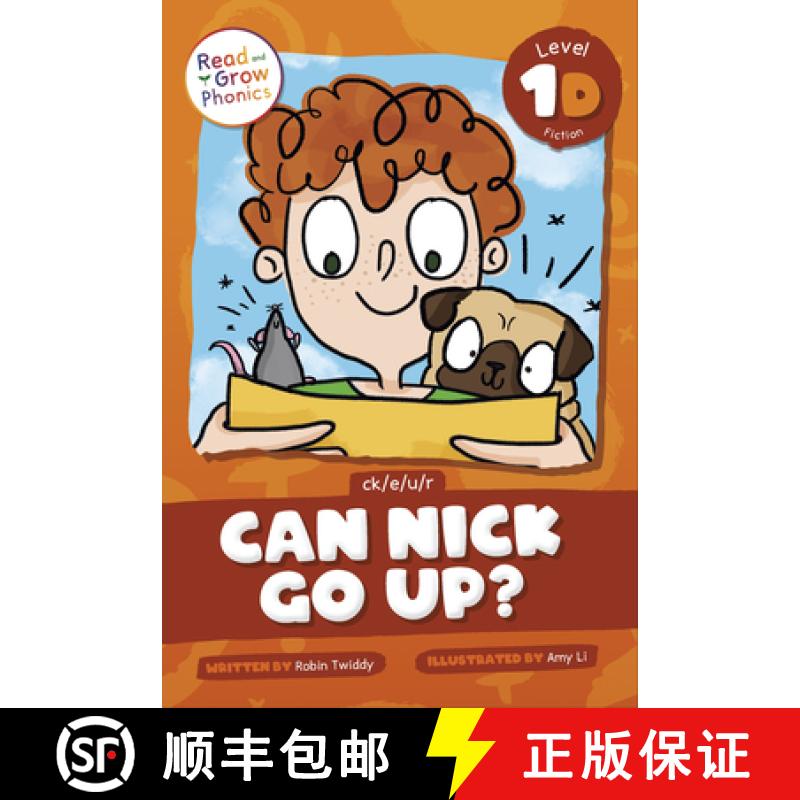 【2-3周达】Can Nick Go Up?: Level 1d (Ck/E/U/R) [9798893591019]
