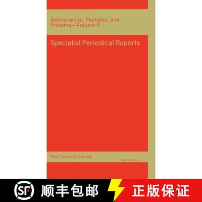 【3-4周达】Amino Acids, Peptides and Proteins : Volume 3 [9780851860244]