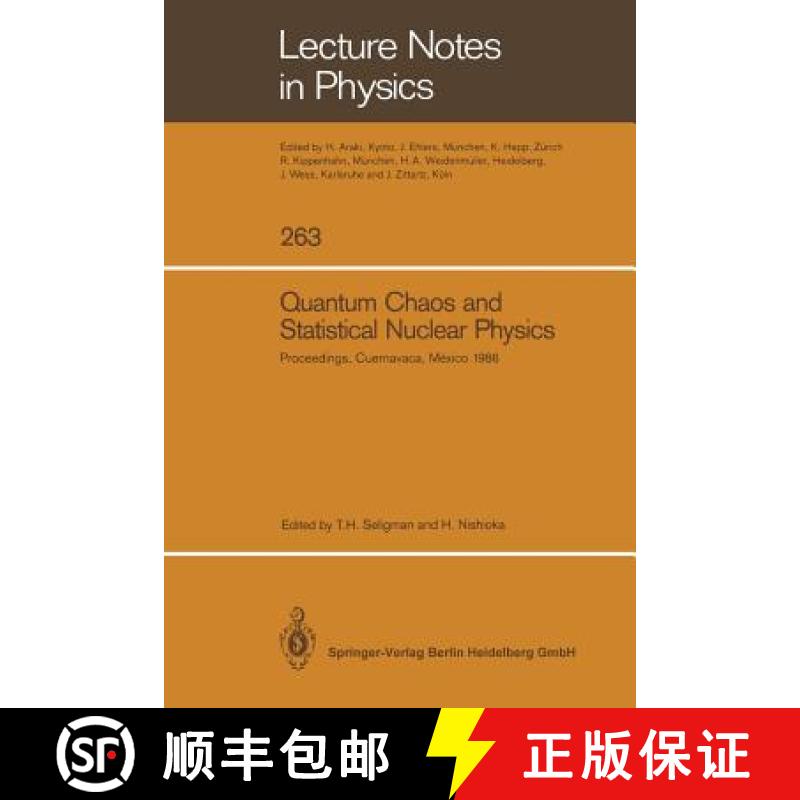 【3-4周达】Quantum Chaos and Statistical Nuclear Physics: Proceedings of the 2nd International Confer... [9783662135914]