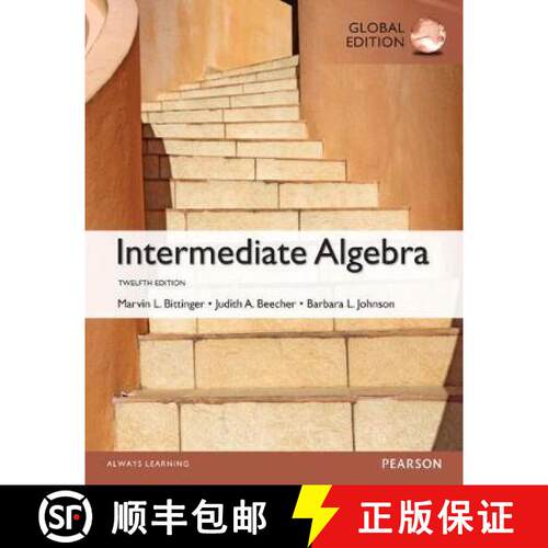 【3-4周达】Intermediate Algebra plus Pearson MyLab Mathematics with Pearson eText, Global Edition [9781292246116]