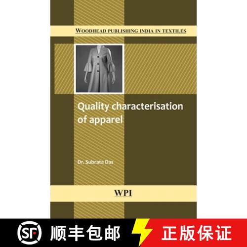 【3-4周达】精装 Quality Characterisation of Apparel [9788190800136]