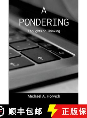【3-4周达】A PONDERING:: Thoughts on thinking [9781365972072]