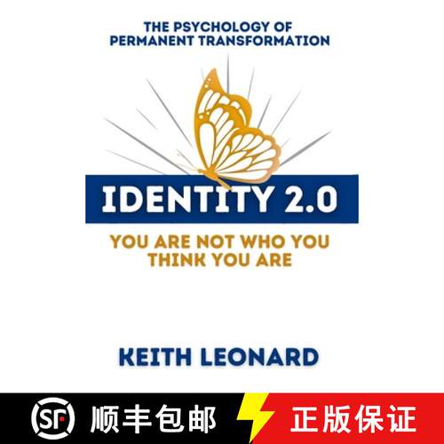 【3-4周达】精装 Identity 2.o: You're Not Who You Think You Are [9798992490336]