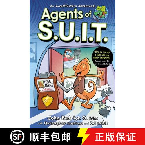 【3-4周达】Agents of S.U.I.T. : A Laugh-Out-Loud InvestiGators Comic Book Adventure! [9781035015467]