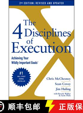 【3-4周达】The 4 Disciplines of Execution: Revised and Updated: Achieving Your Wildly Important Goals [9781982156978]