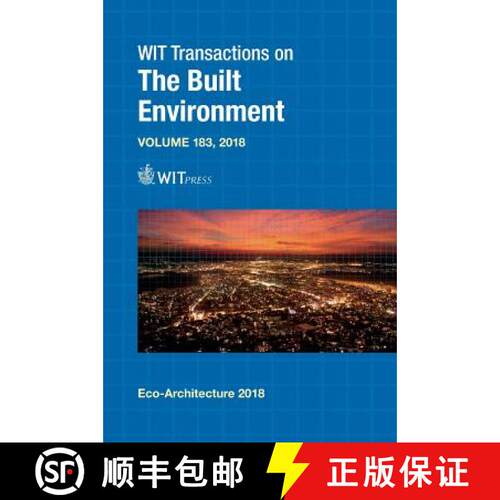 【3-4周达】精装 Eco-Architecture VII: Harmonisation between Architecture and Nature [9781784663018]
